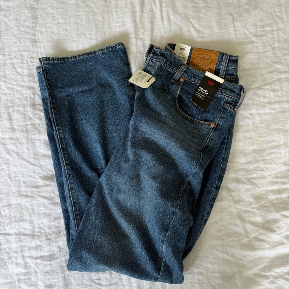 Levi's Dark Blue Classic Straight Jeans